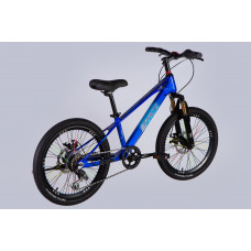 Велосипед MG 20" SPACE KID ALIOTH DD FR рама-11" синій 2025