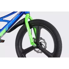 Велосипед MG 20" SPACE KID STAR DD рама-11" синій з зеленим 2026 Велосипед MG 20" SPACE KID STAR DD рама-11" синій з зеленим 2026