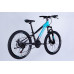 Велосипед ST 24" SPACE MARS DD FR рама-11" бірюзово-чорний (матовий) 2025