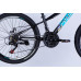 Велосипед ST 24" SPACE MARS DD FR рама-11" бірюзово-чорний (матовий) 2025