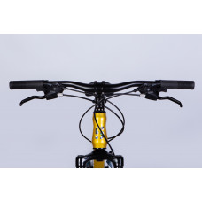 Велосипед ST 24" SPACE MARS DD FR рама-11" золотисто-чорний 2026