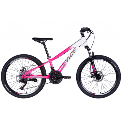 Велосипед ST 24" SPACE MARS DD FR рама-11" рожево-білий 2026