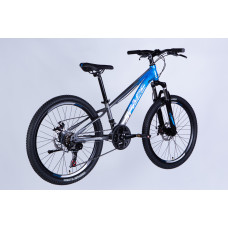 Велосипед ST 24" SPACE MARS DD FR рама-11" синьо-сірий 2026