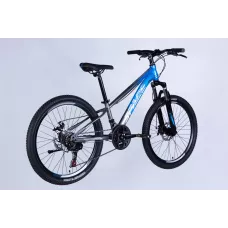 Велосипед ST 24" SPACE MARS DD FR рама-11" синьо-сірий 2026 Велосипед ST 24" SPACE MARS DD FR рама-11" синьо-сірий 2026