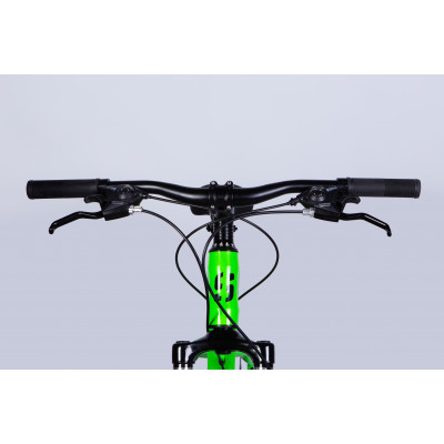 Велосипед AL 24" SPACE MERCURY DD FR рама-11" зелено-чорний 2026