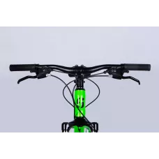 Велосипед AL 24" SPACE MERCURY DD FR рама-11" зелено-чорний 2026