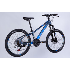 Велосипед AL 24" SPACE MERCURY DD FR рама-11" сіро-синій 2026