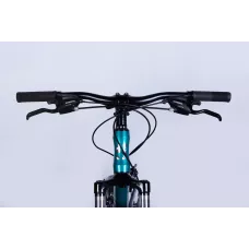 Велосипед AL 24" SPACE PHAETON DD FR рама-11" синьо-бірюзовий 2026