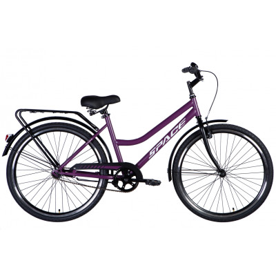 Велосипед уцінений ST 26" SPACE VOYAGER BH рама-17" сливовий (матовий) 2024 крила, крило пер., крило зад., підніжка, дзвоник