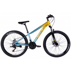 Велосипед уцінений ST 26" SPACE MARS DD FR рама-13" золотисто-блакитний 2025