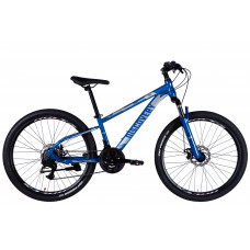 Велосипед ST 26" Discovery TREK DD FR рама-13" синьо-сріблястий 2025