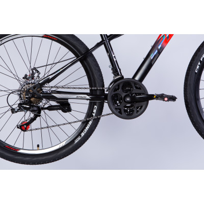 Велосипед ST 26" SPACE MARS DD FR рама-13" червоно-чорний 2026