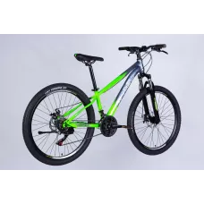 Велосипед ST 26" SPACE MARS DD FR рама-13" зелено-сріблястий 2026