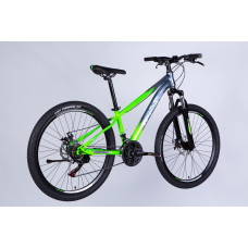 Велосипед ST 26" SPACE MARS DD FR рама-13" зелено-сріблястий 2026
