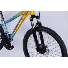 Велосипед ST 26" SPACE MARS DD FR рама-13" золотисто-чорний 2026