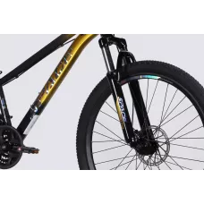 Велосипед ST 26" SPACE MARS DD FR рама-13" золотисто-чорний 2026 Велосипед ST 26" SPACE MARS DD FR рама-13" золотисто-чорний 2026