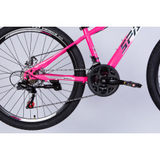 Велосипед ST 26" SPACE MARS DD FR рама-13" рожево-білий 2026