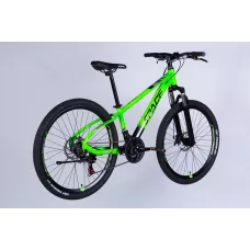 Велосипед AL 26" SPACE MERCURY DD FR рама-13" зелено-чорний 2026 Велосипед AL 26" SPACE MERCURY DD FR рама-13" зелено-чорний 2026