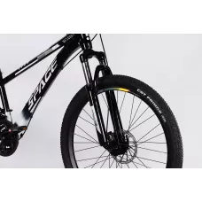 Велосипед AL 26" SPACE MERCURY DD FR рама-13" чорно-білий 2026