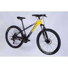 Велосипед AL 26" SPACE PHAETON DD FR рама-13" сіро-жовтий 2026