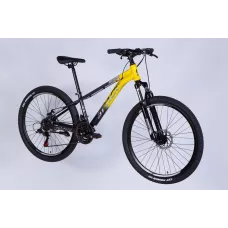 Велосипед AL 26" SPACE PHAETON DD FR рама-13" сіро-жовтий 2026 Велосипед AL 26" SPACE PHAETON DD FR рама-13" сіро-жовтий 2026