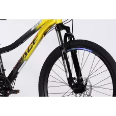 Велосипед ST 26" SPACE AURORA DD FR рама-13" жовто-чорний 2026