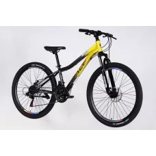 Велосипед ST 26" SPACE AURORA DD FR рама-13" жовто-чорний 2026