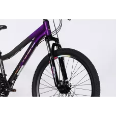 Велосипед AL 26" SPACE IZIDA DD FR рама-13" фіолетово-сріблястий 2026