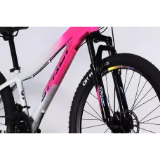 Велосипед AL 26" SPACE IZIDA DD FR рама-13" рожево-білий 2026