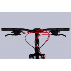 Велосипед ST 27.5" Discovery TREK DD FR рама-16" чорно-червоний 2025