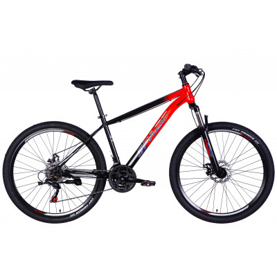 Велосипед ST 27.5" SPACE MARS DD FR рама-17" червоно-чорний 2026