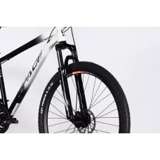 Велосипед ST 27.5" SPACE MARS DD FR рама-17" чорний з білим 2026