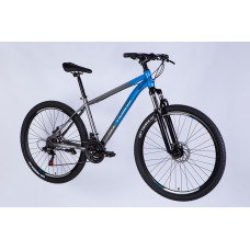 Велосипед ST 27.5" SPACE MARS DD FR рама-17" синьо-сірий 2026