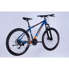 Велосипед AL 27.5" SPACE MERCURY DD FR рама-17" синьо-помаранчевий 2026