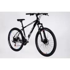 Велосипед AL 27.5" SPACE MERCURY DD FR рама-17" чорно-білий 2026