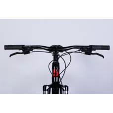 Велосипед AL 27.5" SPACE MERCURY DD FR рама-17" чорно-червоний 2026 Велосипед AL 27.5" SPACE MERCURY DD FR рама-17" чорно-червоний 2026