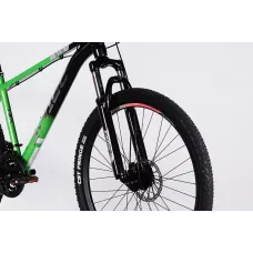 Велосипед AL 27.5" SPACE PHAETON DD FR рама-17" зелено-чорний 2026