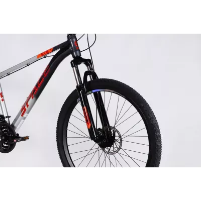 Велосипед AL 27.5" SPACE PHAETON DD FR рама-17" сіро-сріблястий 2026