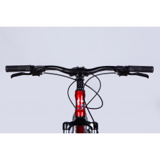 Велосипед AL 27.5" SPACE PHAETON DD FR рама-19" сріблясто-червоний 2026