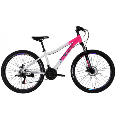 Велосипед AL 27.5" SPACE IZIDA DD FR рама-15" рожево-білий 2026
