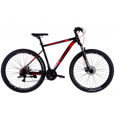 Велосипед уцінений ST 29" Discovery TREK DD FR рама-21" чорно-червоний 2025 Велосипед уцінений ST 29" Discovery TREK DD FR рама-21" чорно-червоний 2025