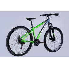Велосипед ST 29" SPACE MARS DD FR рама-16" зелено-сріблястий 2025