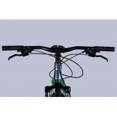 Велосипед ST 29" SPACE MARS DD FR рама-18" зелено-сріблястий 2026