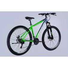 Велосипед ST 29" SPACE MARS DD FR рама-18" зелено-сріблястий 2026