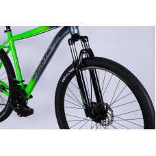 Велосипед ST 29" SPACE MARS DD FR рама-20" зелено-сріблястий 2026
