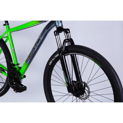 Велосипед ST 29" SPACE MARS DD FR рама-20" зелено-сріблястий 2026