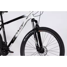 Велосипед ST 29" SPACE MARS DD FR рама-20" чорний з білим 2026