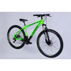 Велосипед AL 29" SPACE MERCURY DD FR рама-18" зелено-чорний 2026 Велосипед AL 29" SPACE MERCURY DD FR рама-18" зелено-чорний 2026