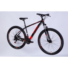 Велосипед AL 29" SPACE MERCURY DD FR рама-18" чорно-червоний 2026