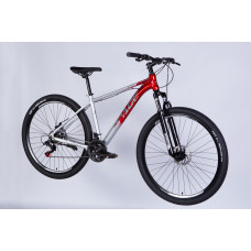 Велосипед AL 29" SPACE PHAETON DD FR рама-18" сріблясто-червоний 2026